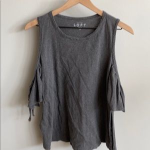 Loft Open Shoulder Top